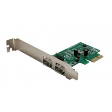 2 Port 1394A Firewire PCI-e x1 Card - SY-PEX30001