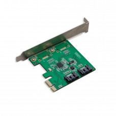 2 Port SATA III PCI-e 2.0 x1 Card - SY-PEX40039