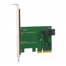 U.2 to Mini SAS PCI-e 3.0 x4 Adapter Card - SY-PEX40111
