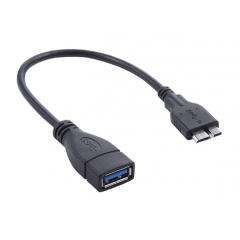 USB 3.0 Adapter USB A Female to USB Micro B Male 18cm - SY-CAB20221
