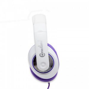 Over the Ear Stereo Wired Headphone with In-Line Microphone - CL-AUD63092