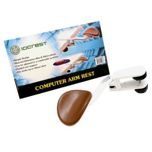 Aluminium Alloy Ergonomic Home and Office Computer Desk Arm Support tuned Wrist Rest - SY-ACC65088