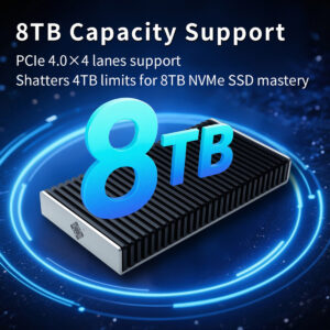 Portable NVMe USB4.0 (USB-C) SSD Ultra Fast External SSD Drive Aluminum Enclosure (Enclosure Only) Portable NVMe USB4.0 (USB-C) SSD Ultra Fast External SSD Drive Aluminum Enclosure (Enclosure Only)