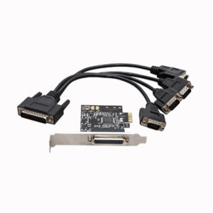 4 Port DB9 Serial PCI-Express 2.0 x1 Card - SD-PEX15011