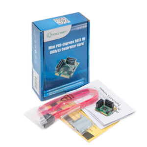 2 Port SATA III Mini PCI-e 2.0 RAID Card