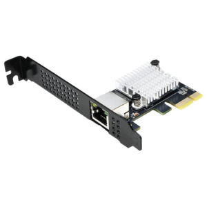 IO CREST Single Port 10 Gigabit Ethernet PCI-e x1 Network Card RTL8127 Chipset