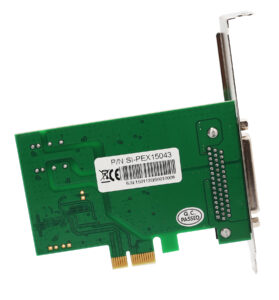 2 Port DB9 Serial PCI-Express 2.0 x1 Card - SI-PEX15043