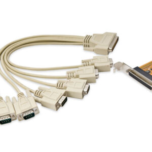 8 Port DB9 Serial PCI-Express 2.0 x1 Card - SY-PEX15019