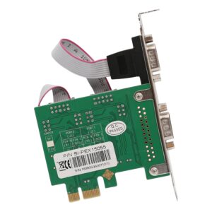 2 Port DB9 Serial PCI-Express 2.0 x1 Card - SI-PEX15055