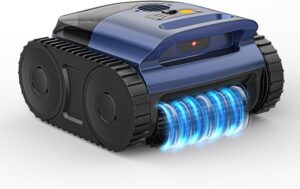 Pool Vacuum Robot - Sonar Navigation, 180-minute Runtime, for Inground Pools up to 2,200 Sq. Ft