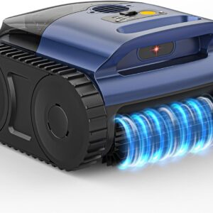 Pool Vacuum Robot - Sonar Navigation, 180-minute Runtime, for Inground Pools up to 2,200 Sq. Ft