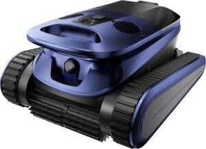 Pool Vacuum Robot - AI Smart Navigation, 360° Top-to-Bottom Cleaning, 4 Cleaning Modes, Over 3.5h Replaceable Battery Design, for Inground & Above-Ground Pools up to 3,200 Sq. Ft