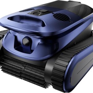 Pool Vacuum Robot - AI Smart Navigation, 360° Top-to-Bottom Cleaning, 4 Cleaning Modes, Over 3.5h Replaceable Battery Design, for Inground & Above-Ground Pools up to 3,200 Sq. Ft