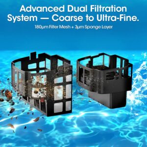 Pool Vacuum Robot - AI Smart Navigation, 360° Top-to-Bottom Cleaning, 4 Cleaning Modes, Over 3.5h Replaceable Battery Design, for Inground & Above-Ground Pools up to 3,200 Sq. Ft