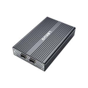 USB 4.0 Type-C to Dual 10G Fiber SFP+ Port Network Adapter - SY-TDB24106