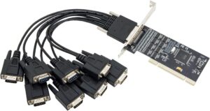 8 Port Serial DB9 RS-232 PCI Controller Card - SI-PCI15068 8 Port Serial DB9 RS-232 PCI Controller Card - SI-PCI15068