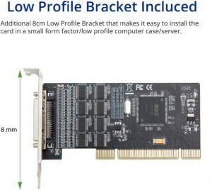 8 Port Serial DB9 RS-232 PCI Controller Card - SI-PCI15068 8 Port Serial DB9 RS-232 PCI Controller Card - SI-PCI15068