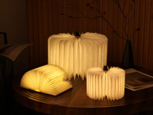 4.7 Wooden Book Lamp, Foldable LED Table Light, Warm White Reading Night Light 4.7 Wooden Book Lamp, Foldable LED Table Light, Warm White Reading Night Light