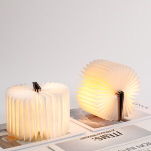 4.7 Wooden Book Lamp, Foldable LED Table Light, Warm White Reading Night Light 4.7 Wooden Book Lamp, Foldable LED Table Light, Warm White Reading Night Light