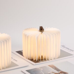 4.7 White Maple Book Lamp, Foldable LED Table Light, Warm White Reading Night Light 4.7 White Maple Book Lamp, Foldable LED Table Light, Warm White Reading Night Light