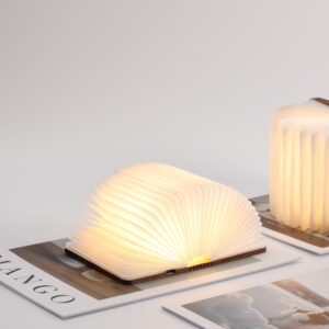 4.7 White Maple Book Lamp, Foldable LED Table Light, Warm White Reading Night Light 4.7 White Maple Book Lamp, Foldable LED Table Light, Warm White Reading Night Light