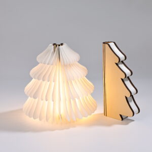 4.7 Folding Christmas Tree White Maple Lamp, Foldable LED Table Light, Warm White Reading Night Light 4.7 Folding Christmas Tree White Maple Lamp, Foldable LED Table Light, Warm White Reading Night Light