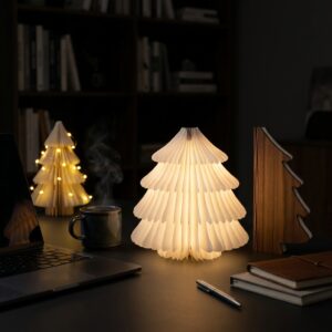 Folding Tree Lamp, Foldable LED Table Light, Warm White Reading Night Light Folding Tree Lamp, Foldable LED Table Light, Warm White Reading Night Light